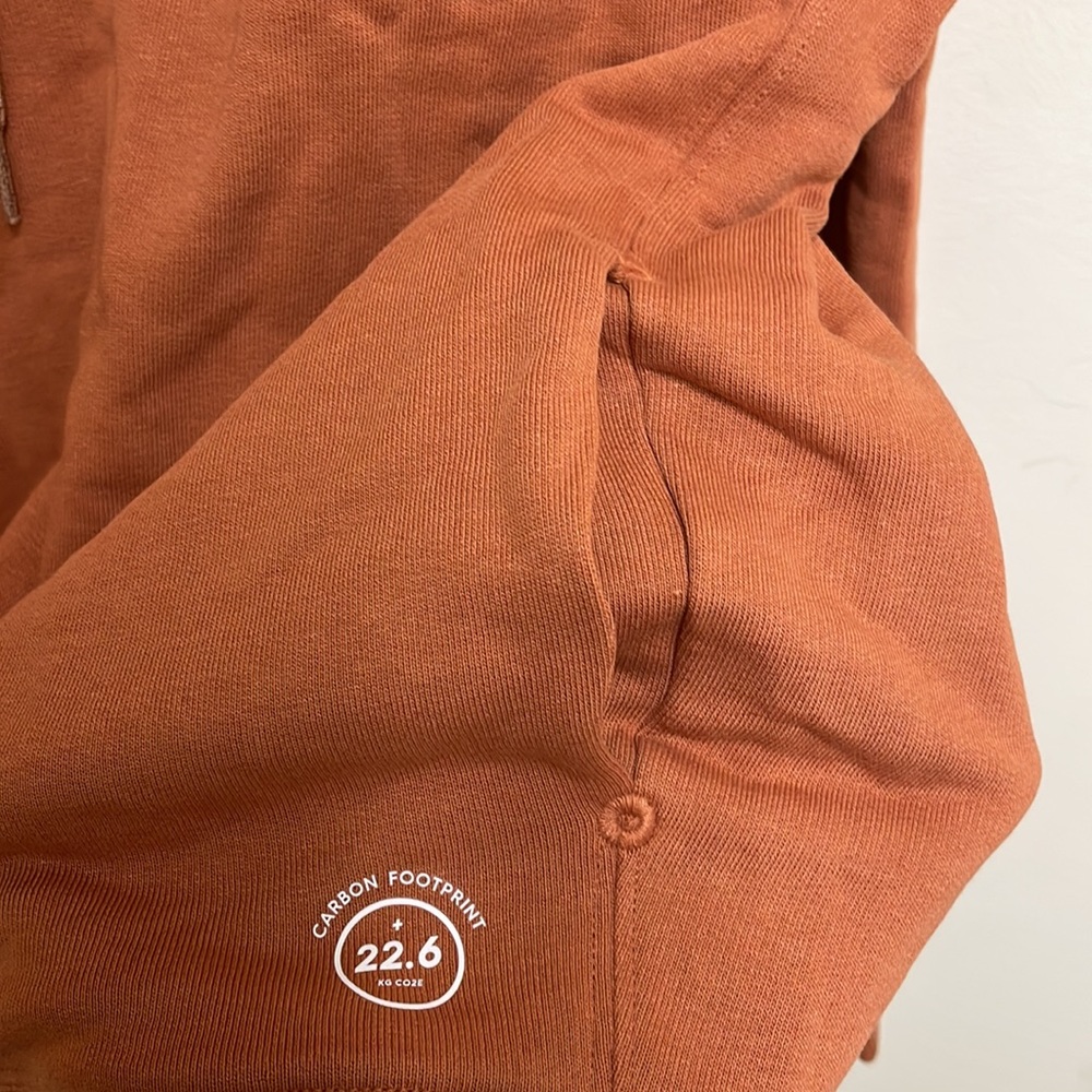 Allbirds Women’s Sweatshirt Orange Medium - Picture 3 of 4